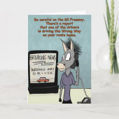 Treiber mit falscher Methode Karte (Vorderseite)