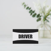 Treiber-Visitenkarte Visitenkarte (Stehend Vorderseite)