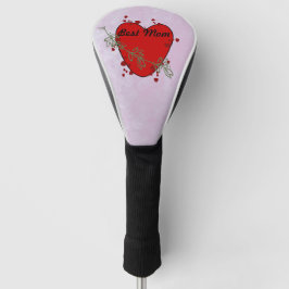 Treiberabdeckung "Beste Mama" Golf Headcover