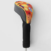 Treiberabdeckung für die florale Blume Golf Headcover (angewinkelt)