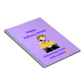 Treiberhappy Driver Notebook Journal Notizblock (Rechte Seite)