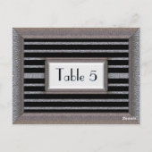 Treibernummernkarte Postkarte (Rückseite)