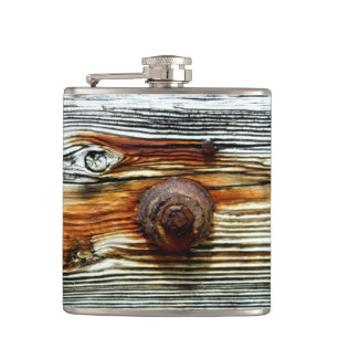 Treibholz, grau Thunder_Cove Flachmann