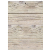 Treibholz-Hintergrund Klemmbrett (Rückseite)