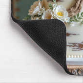 Treibholz-Hochzeitstorte Mousepad (Ecke)