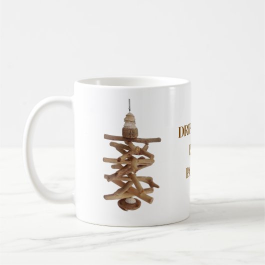 Treibholz ist meine Leidenschaft. Kaffeetasse (Links)