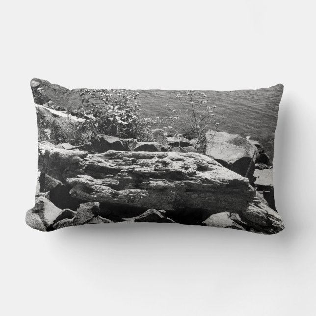 Treibholz Lendenkissen (Vorderseite)