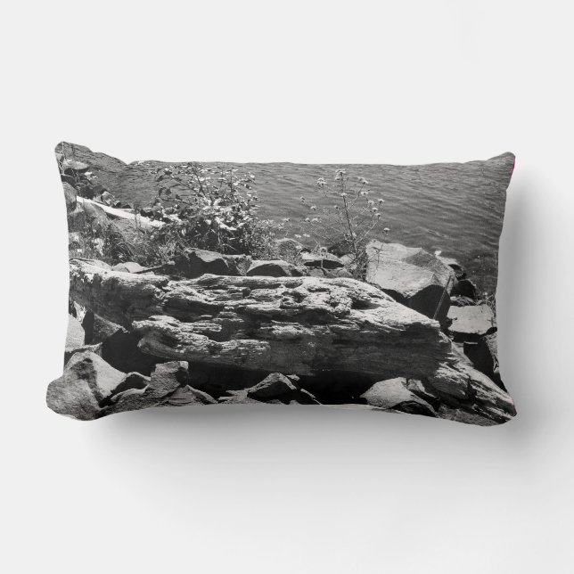 Treibholz Lendenkissen (Vorderseite)