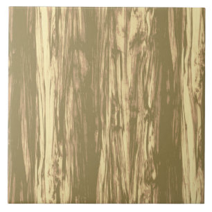 Treibholz-Muster - kakaobraun und beige Fliese
