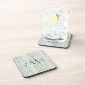 Treibholz-Ozean-Strand-Haus KüstenSeashoredriftw Untersetzer (Rechte Seite)