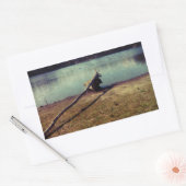 Treibholz Rechteckiger Aufkleber (Umschlag)