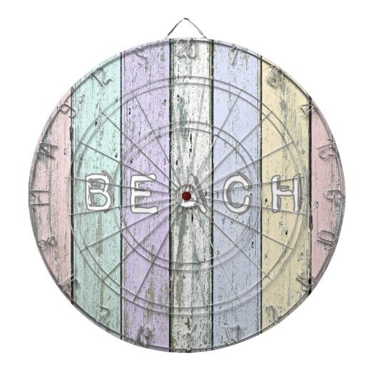 Treibholz-Strand Dartscheibe (vorne)