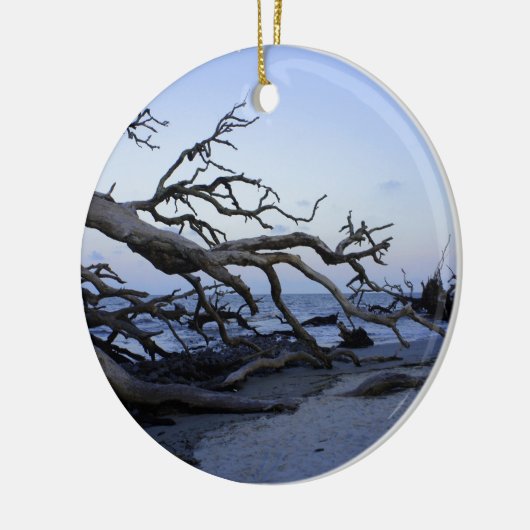 Treibholz-Strand Keramikornament (Links)