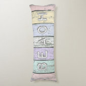 Treibholz-Strand Seitenschläferkissen (Vorderseite Vertikal)