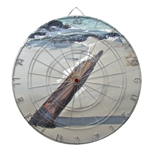 Treibholz unverkettet dartscheibe (vorne)