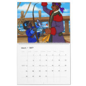 Treibholz wird zum Piratenkalender Kalender (Mär 2027)