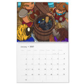 Treibholz wird zum Piratenkalender Kalender (Jan 2027)