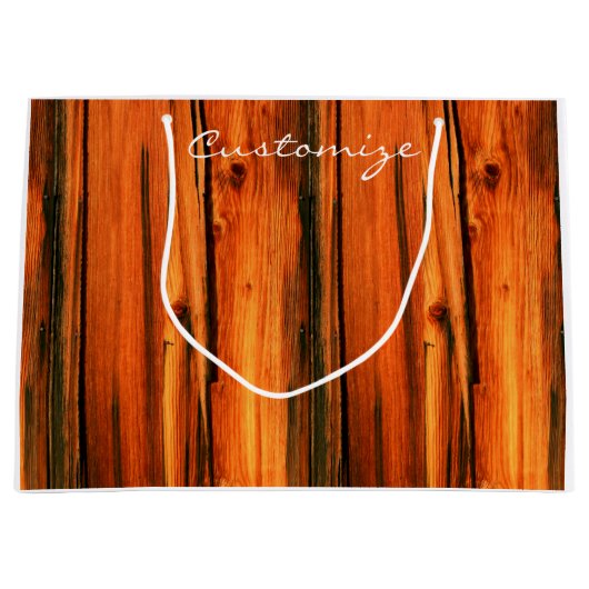 Treibholzbraun Thunder_Cove Große Geschenktüte (Vorderseite)