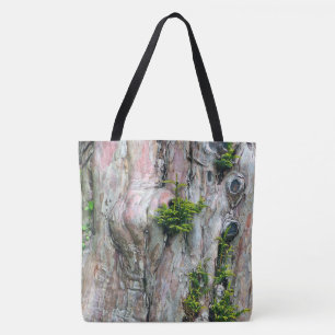 TREIBHÜGEER KLEINEN/BAUMUSTER MIT MOSS UND KNOCH TASCHE