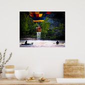 Treibnass-Luftballons Poster (Küche)