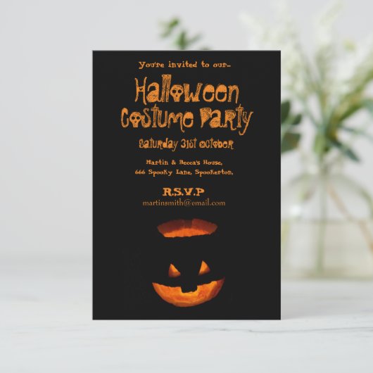 Treibpumpen Einladung (Stehend Vorderseite)