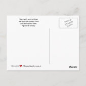 Treibsand_ Eine Ansichtskarte Postkarte (Rückseite)
