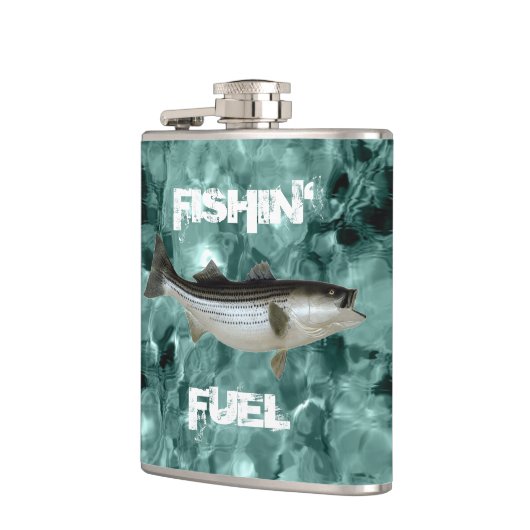 Treibstoff für den Fischfang Flachmann (Links)