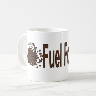 Treibstoff für den Tag Kaffeetasse