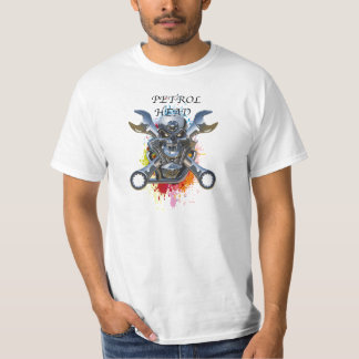 Treibstofkopf mit Schädelentwurf T-Shirt