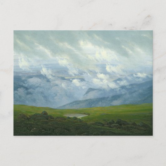 Treibwolken Postkarte (Vorderseite)