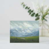 Treibwolken Postkarte (Stehend Vorderseite)