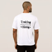 Treking entlang T-Shirt (Schwarz voll)