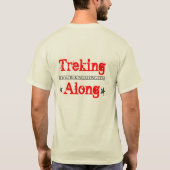 Treking entlang T-Shirt (Rückseite)