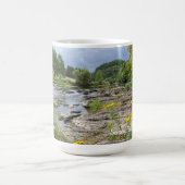 Trekking in Bouillon in Belgien Kaffeetasse (Mittel)