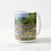 Trekking in Bouillon in Belgien Kaffeetasse (VorderseiteRechts)