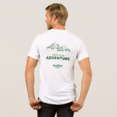 Trekking Tri-Blend Shirt (Rückseite voll)