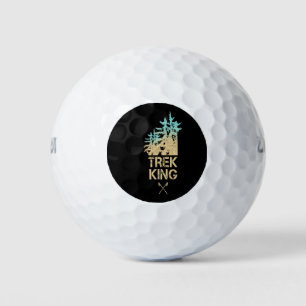 Trekking und Wandern Outdoor Vintage Waldgestaltun Golfball