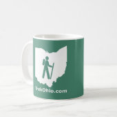 TrekOhio Tasse, grün Kaffeetasse (Vorderseite Links)