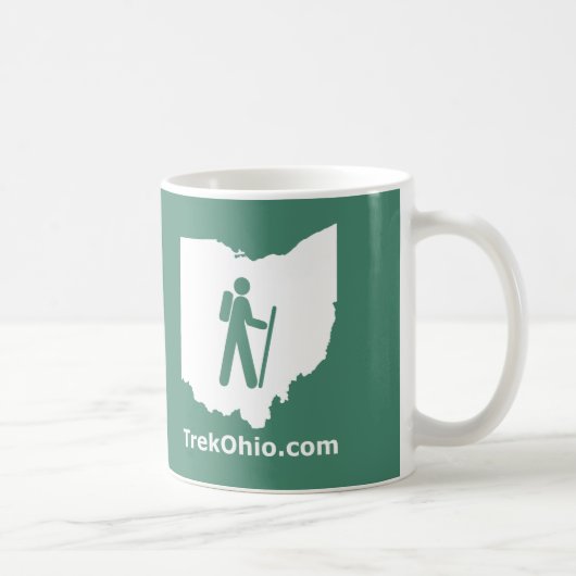 TrekOhio Tasse, grün Kaffeetasse (Rechts)