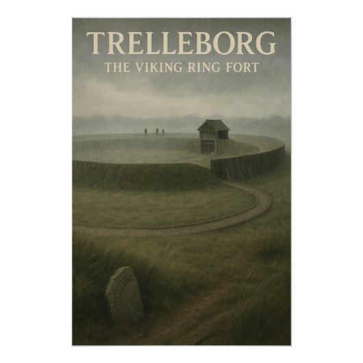 TRELLEBORG — DER VIKINGER RINGWALL POSTER (Vorderseite)