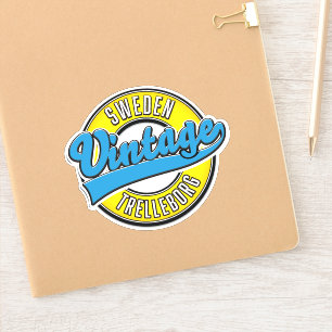 Trelleborg Schweden Vintages Logo Aufkleber