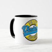 Trelleborg Schweden Vintages Logo Tasse (Vorderseite Links)