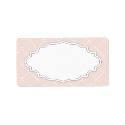 Trellis Address Label Adressaufkleber (Vorne)