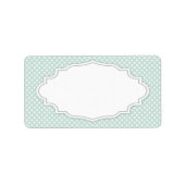 Trellis Address Label Adressaufkleber (Vorne)