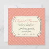 {Trellis} Brautparty Einladung (Vorderseite)