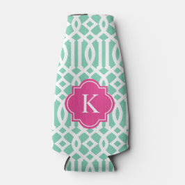 Trellis in Rosa und am Meer | Flasche Cooler Flaschenkühler