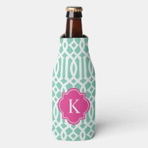 Trellis in Rosa und am Meer Flasche Cooler Flaschenkühler
