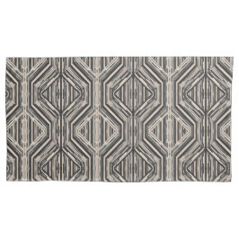 Trellis Moderne Strickplätze und Diamanten Kissenbezug