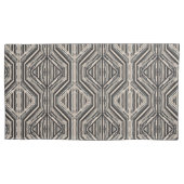 Trellis Moderne Strickplätze und Diamanten Kissenbezug (Vorderseite-Links)