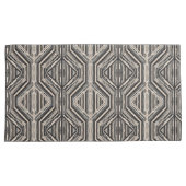 Trellis Moderne Strickplätze und Diamanten Kissenbezug (Vorderseite-Rechts)